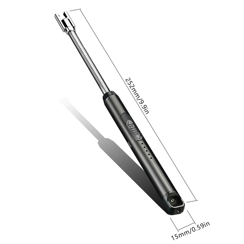 360° USB Rechargeable Plasma Arc Lighter 🔥 (Random Color)